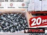 🔩🔥 TORNILLOS DE TECHO 1” – CABEZA 8 DE ALTA CALIDAD 🔥🔩