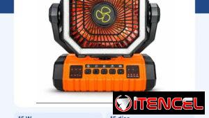 Ventilador recargable 20000 mAh X11. Equipos con garantía a estrenar por usted