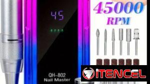 Máquina de uñas DRILL RECARGABLE..45 000 rpm..2600 mAh