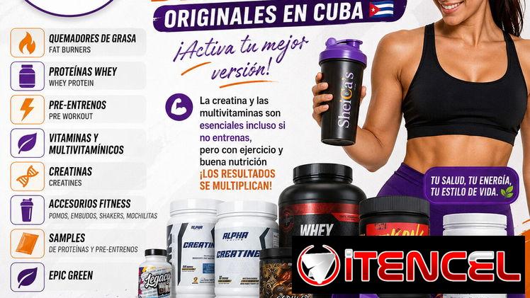 Suplementos Deportivos en Cuba – Proteínas, Creatinas, Vitaminas - Envíos Habana (kinetica) — foto 1