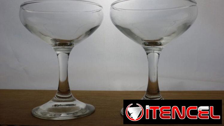 Juegos de copas de champán, talladas y sin tallar, copas noruegas 250 cc... — foto 2