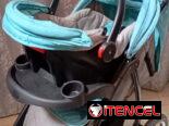 Coche y cesta para bebe