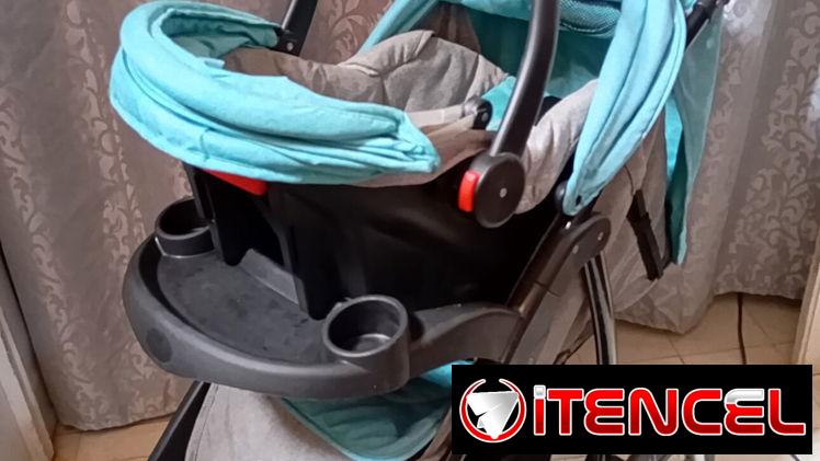 Coche y cesta para bebe