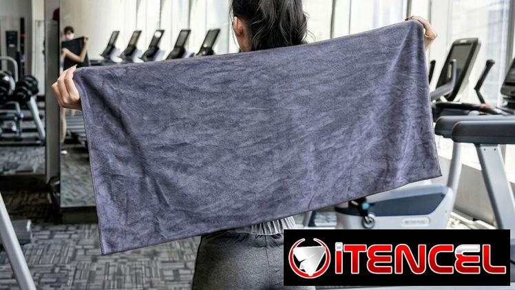 Toalla Fitness // Absorbente y resistente al sudor // Color Gris — foto 1