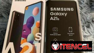 "Samsung Galaxy A21 - Rendimiento básico con estilo"