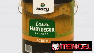 LASUR MACYDECOR SATINADO INCOLORO 4 L