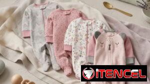 Pack de 4 Pijamas Enteritos (Sleep & Play) con Pie para Bebé