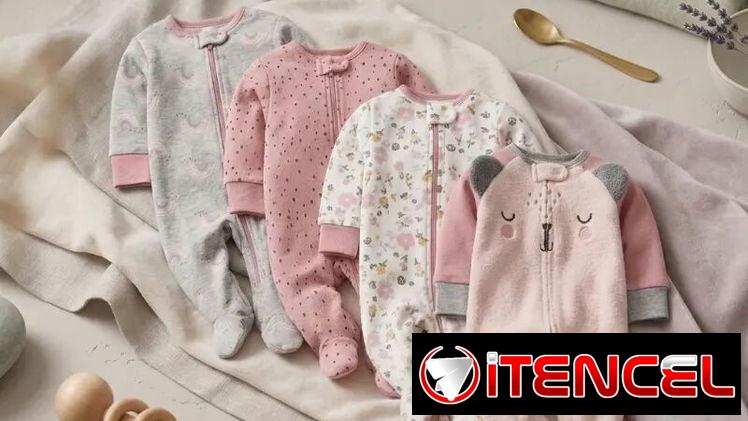 Pack de 4 Pijamas Enteritos (Sleep & Play) con Pie para Bebé