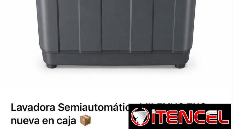 Lavadora semiautomática 7 kg