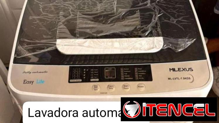 Lavadora automática Milexus 7.5 kg