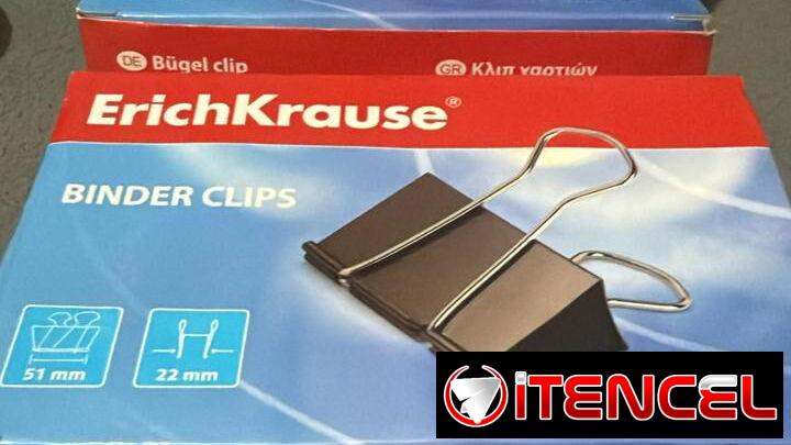 Clips o pinzas para trabajo de oficina, escolar, etc