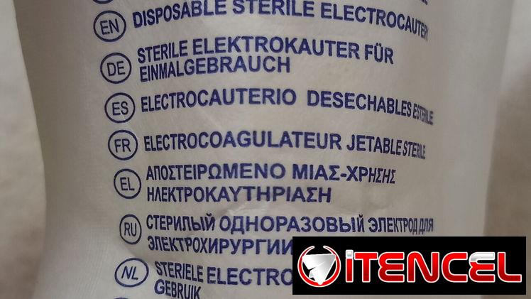 Vendo ELECTRODO ESTÉRIL DESECHABLE PARA TÉCNICAS ELECTROQUIRÚRGICAS - ELECTROCOAGULADOR — foto 1
