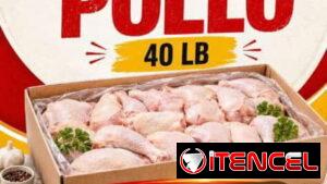 Cajas de pollo 40 Lb
