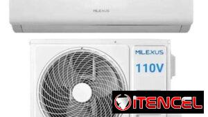 Split convencional 1 tonelada marca milexus 110v nuevo