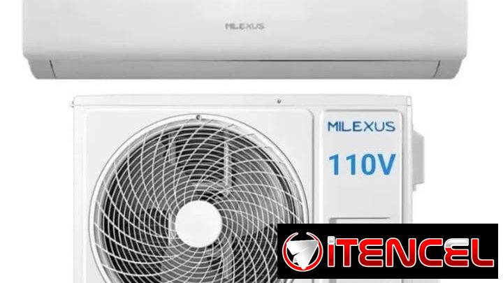 Split convencional 1 tonelada 110v marca milexus nuevo