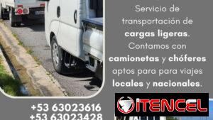 Rutas Albas. Servicio de cargas ligeras en camionetas