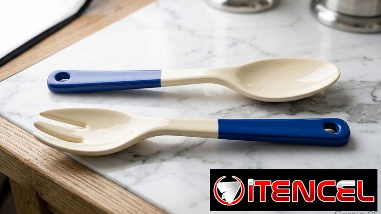 Juego de Cubiertos de Porcelana para Servir Ensalada – Tel: 5358 0956 – Vedado