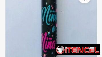 Extintor de revelación de sexo y vela de humo