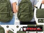 Mochila plegable – 17 USD  Mochila ligera y práctica para el uso diario, viajes o llevar compras y artículos personales.