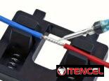 Cautín. Soldador eléctrico 2 en 1 de 30W con bomba de succión de vacío / Base portable de soldador/ Soporte de alambre