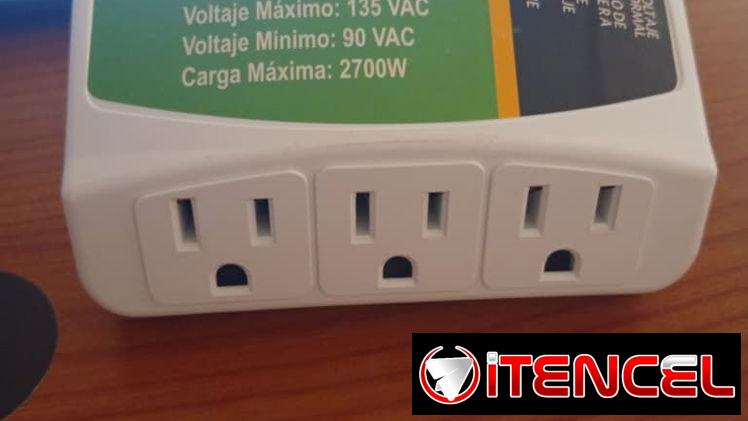 Protector de voltaje 3 puertos 110v — foto 1