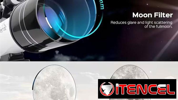 Oferta tecnológica: Telescopio Astronómico Portátil 70mm – Hasta 150X | videojuegoshabana.com — foto 3