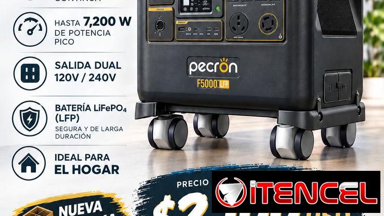 ⚡🔋 Estación de Energía PECRON F5000 🔋⚡