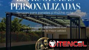 ESTRUCTURAS PARA PANELES | TERRAZAS Y SERVICIO DE HERRERÍA PERSONALIZADO