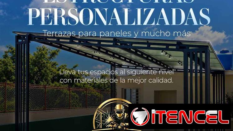 ESTRUCTURAS PARA PANELES | TERRAZAS Y SERVICIO DE HERRERÍA PERSONALIZADO