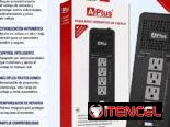 Extensiones multitomas, Protector de voltaje tipo socket, Estabilizador Automática de Voltaje