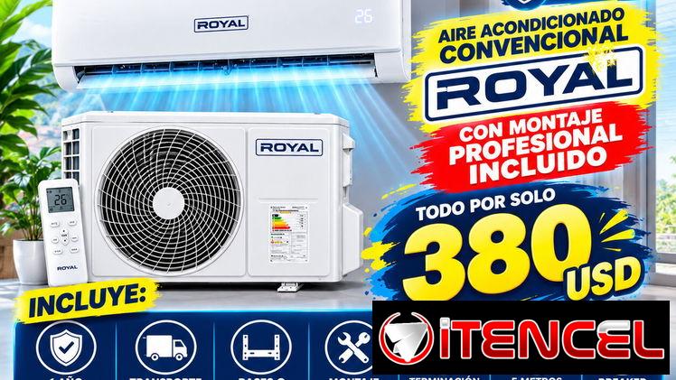 🚨 CON MONTAJE INCLUIDO 🥶 SPLIT ROYAL