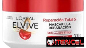 Mascarilla L'Oréal Elvive 300 g — reparación para el cabello