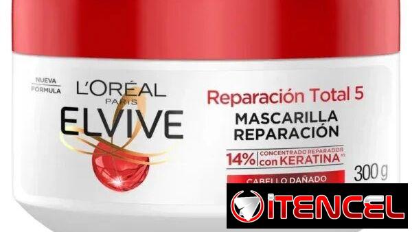 Mascarilla L'Oréal Elvive 300 g — reparación para el cabello