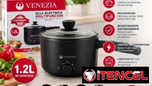 ✅️Sarten eléctrico Venezia 1.2 litros Multiproposito •Consumo medio ~300watts •Consumo alto~600 watts Ideales para Panel