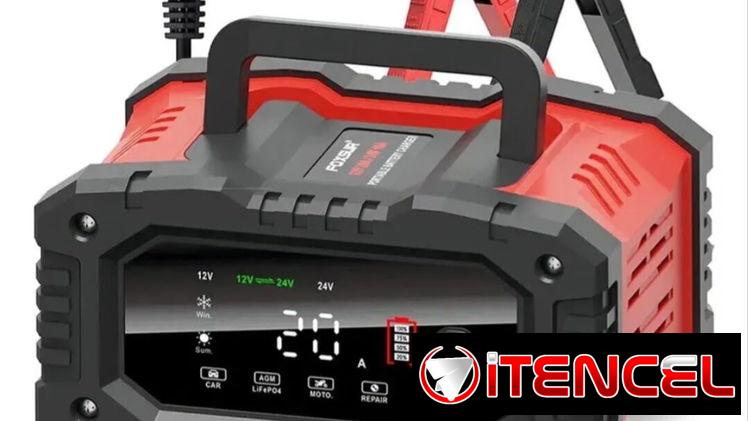Cargador 12v  24v  20a carga rapida