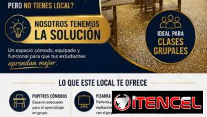 Local para repasos o talleres