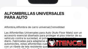 alfombrilla auto