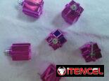 💜Set de 6 cajitas de regalo Miden 6cm Precio: 6usd