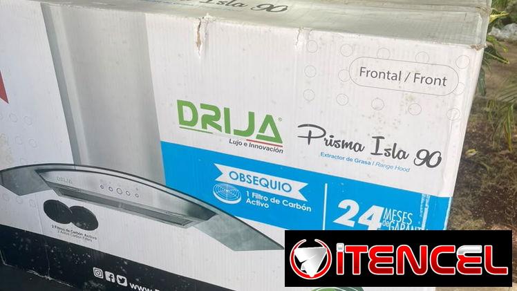 Campana extractora modelo isla de 90 cm nueva en caja