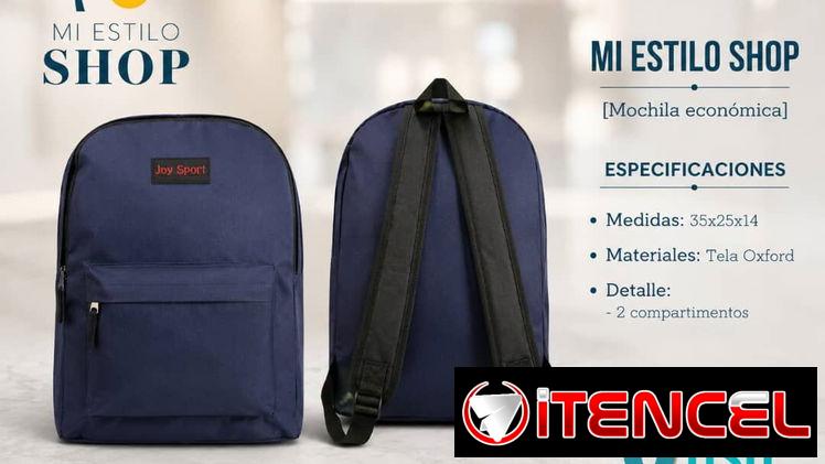 Mochila azul