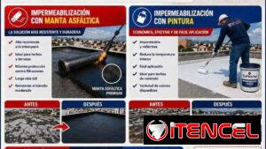 IMPERMEABILIZACIÓN DE TECHOS EN LA HABANA | MANTA ASFÁLTICA Y PINTURA | TUPINCHA 🔧