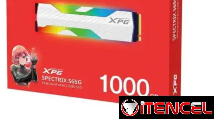 -SSD M.2 XPG Spectrix S65G 1TB White (220 USD)