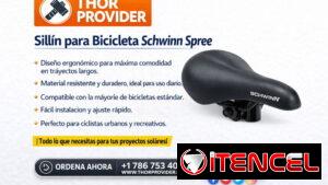 🚲 Sillín para Bicicleta Schwinn Spree