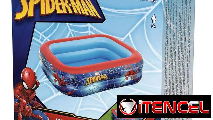 📌 Piscina inflable para niños – diseño Spider‑Man 🕷️. — foto 2
