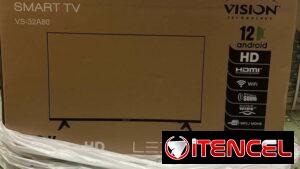 Smart TV Vision de 32 pulgadas con cajita y soporte