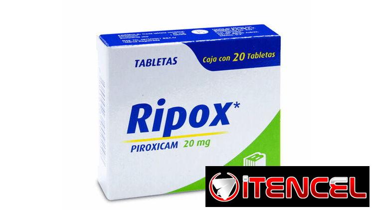 Piroxicam 20mg 20 tabletas $1000