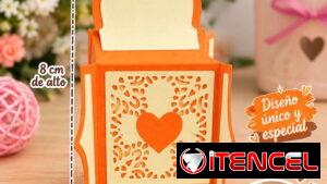 Caja para dulces y accesorios