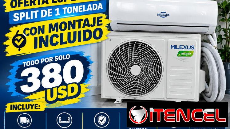 🥶 CON MONTAJE INCLUIDO