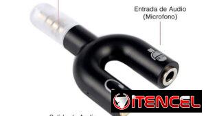 Divisor de audio 3.5mm Micrófono Audífonos. Nuevos. De un plot macho a 2 plot hembra. 52759786.