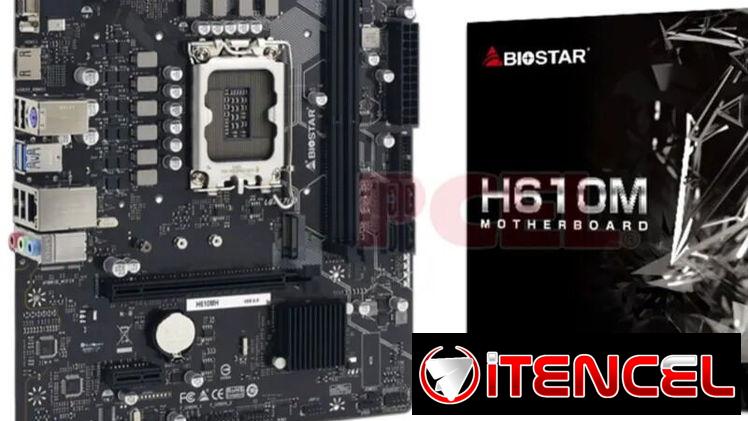 Motherboard Biostar H610M para Intel 12va Gen